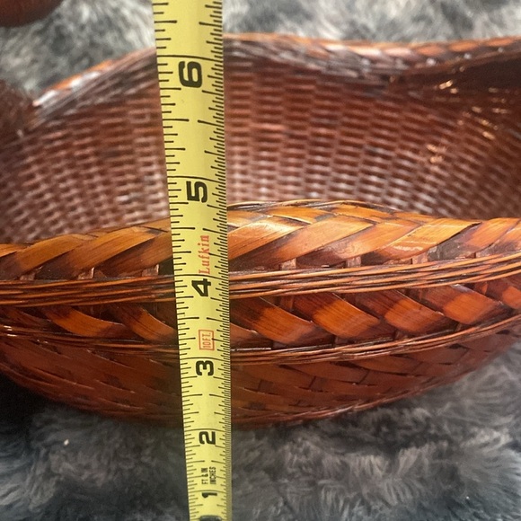 Brown Wicker Duck Basket - Picture 13 of 16